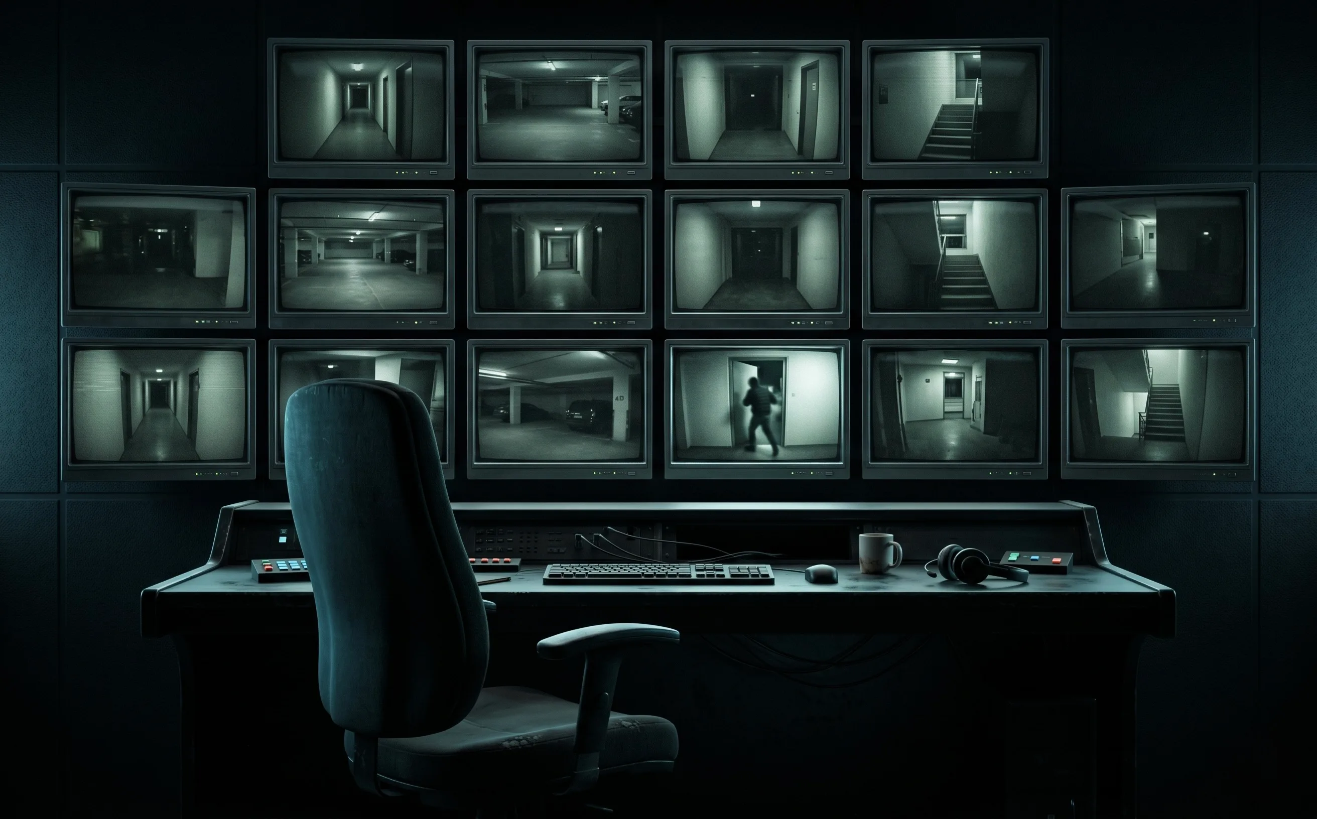 A wall of monitors with a missed event nobody noticed
